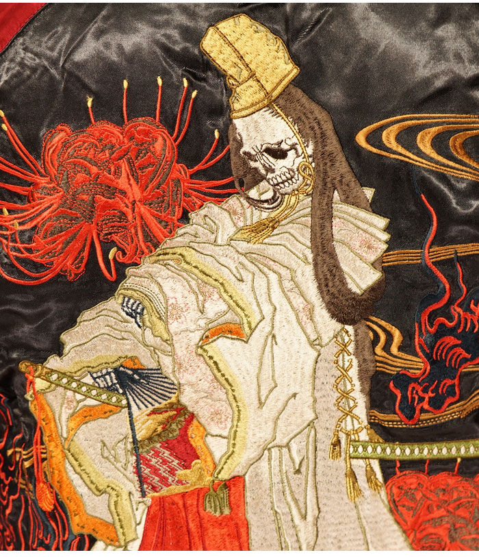 楽天市場】スーパーセール 花旅楽団 ハナタビガクダン 和柄 スカジャン