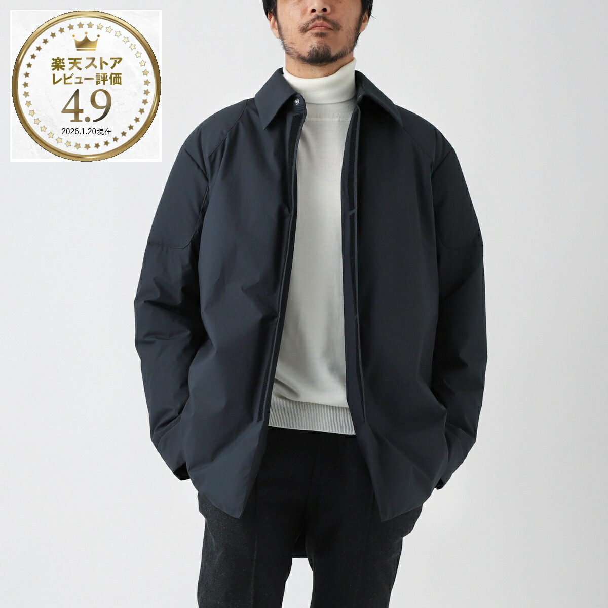 楽天市場】ジルサンダー JIL SANDER ダウンジャケット ブルー メンズ