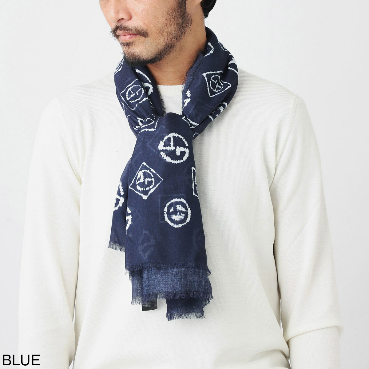 楽天市場】ジョルジオアルマーニ GIORGIO ARMANI スカーフ メンズ