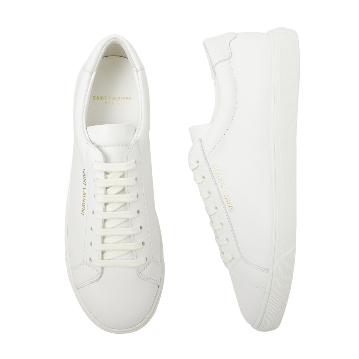 楽天市場】サンローラン SAINT LAURENT スニーカー ホワイト メンズ