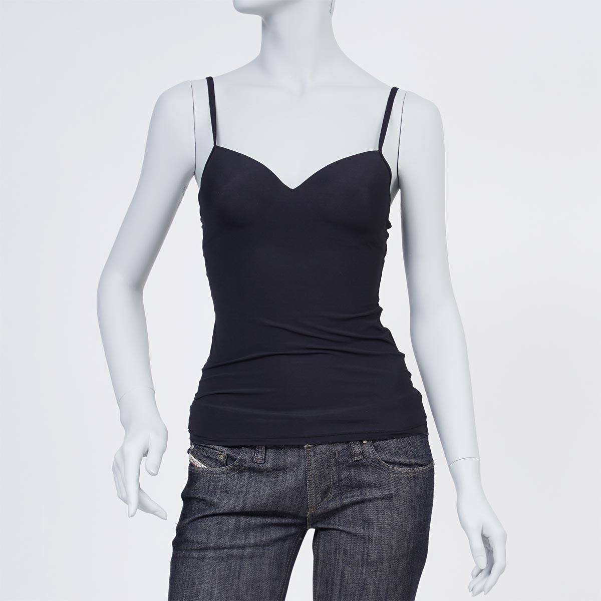 楽天市場】ハンロ HANRO ブラキャミソール PADDED BRA TOP レディース