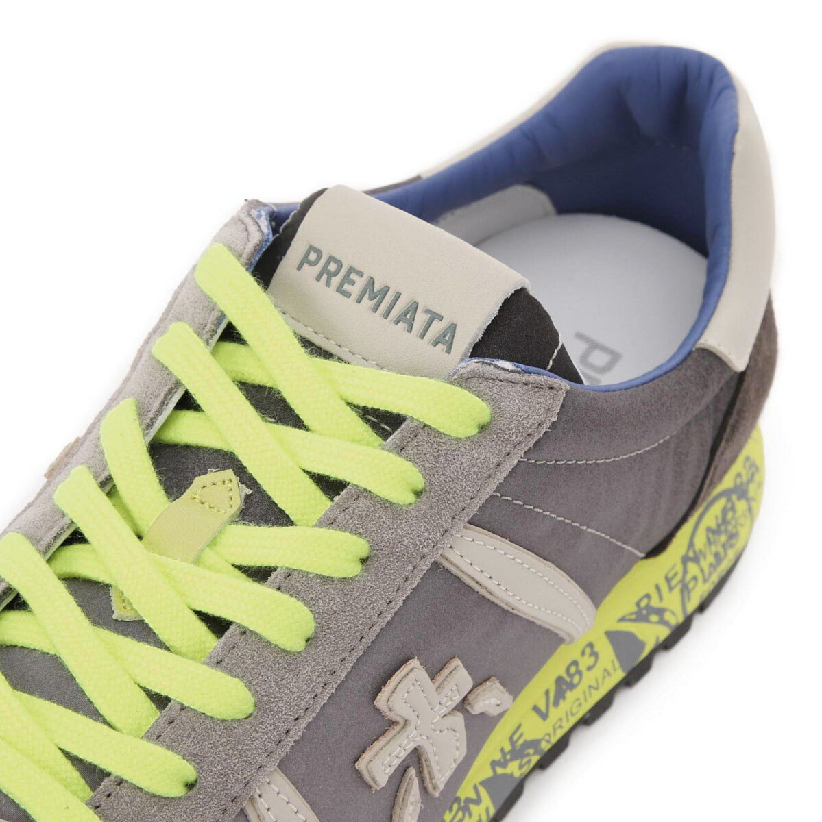 楽天市場】プレミアータ PREMIATA スニーカー グレー メンズ 大きい