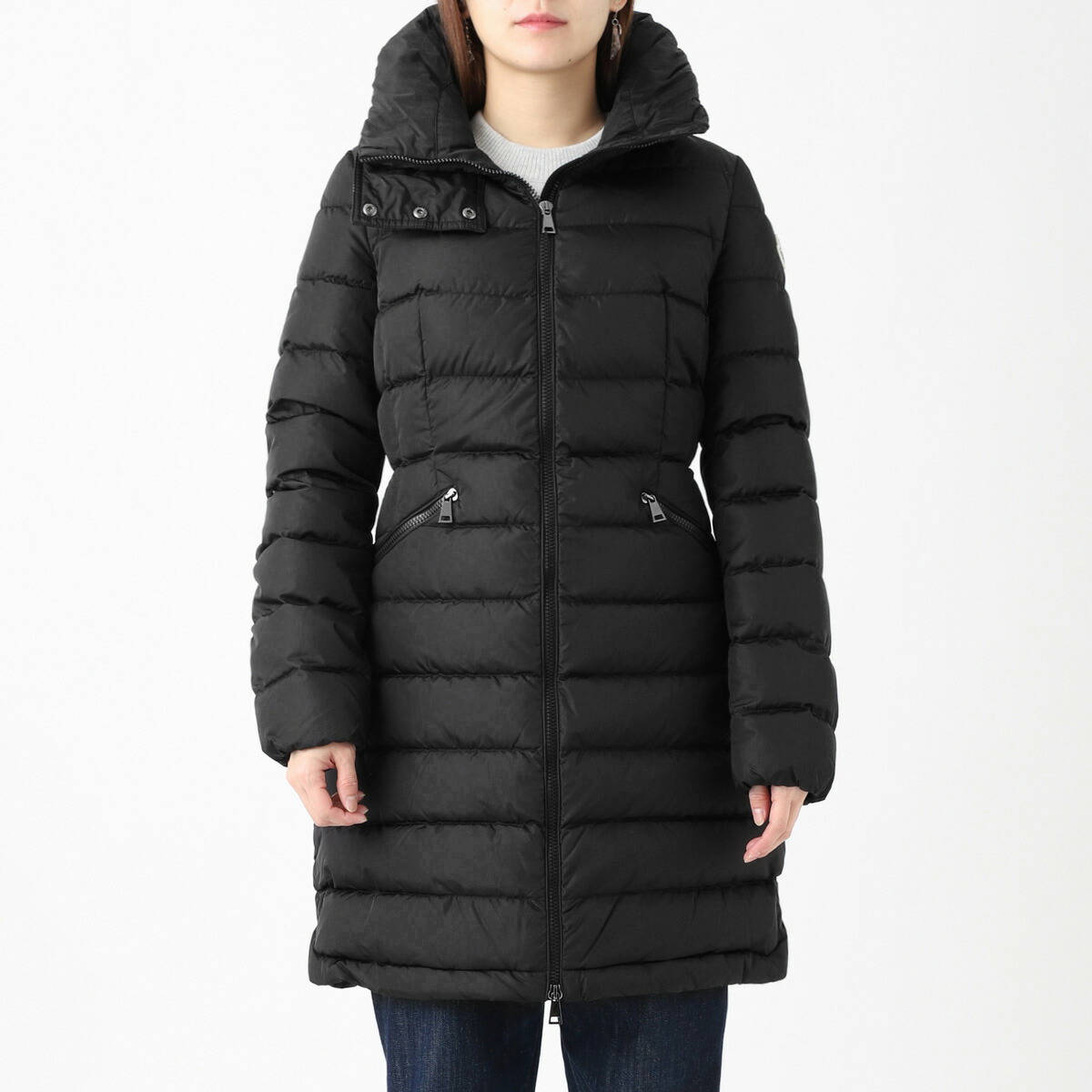 楽天市場】モンクレール MONCLER ダウンコート ブラック レディース