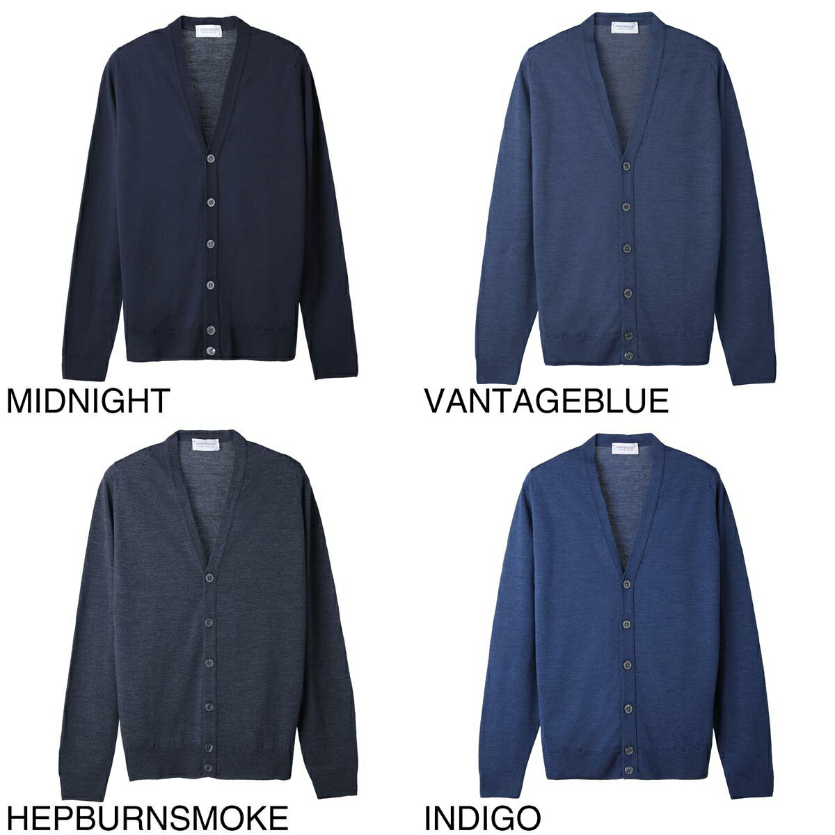 楽天市場】ジョンスメドレー JOHN SMEDLEY カーディガン メンズ burley