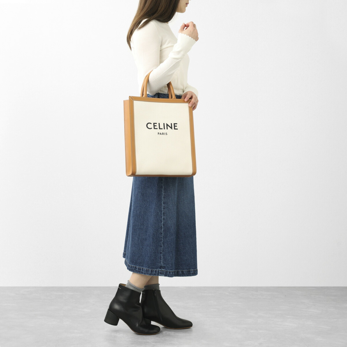 楽天市場】セリーヌ CELINE トートバッグ 2WAY ベージュ レディース
