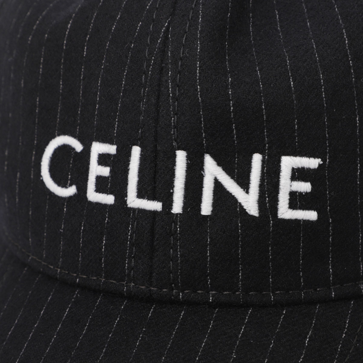 楽天市場】セリーヌ CELINE ベースボールキャップ ブラック メンズ