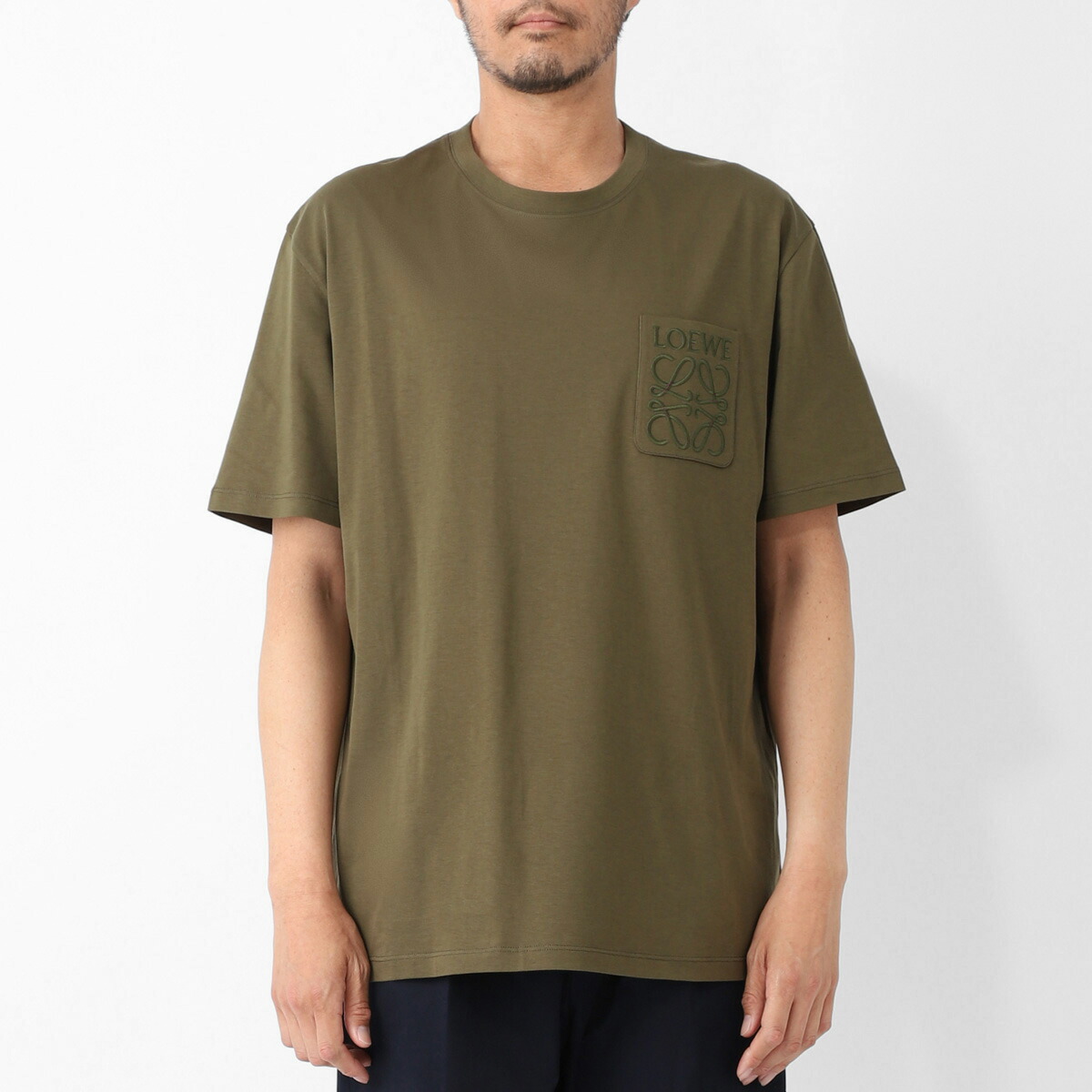 楽天市場】ロエベ LOEWE クルーネックTシャツ メンズ h526y22xbc 1100