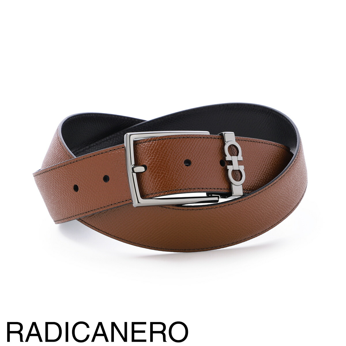 楽天市場】フェラガモ FERRAGAMO リバーシブルベルト メンズ 67a037