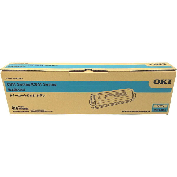 楽天市場】【純正品】 沖 TNR-C3LC1 トナーカートリッジ シアン OKI