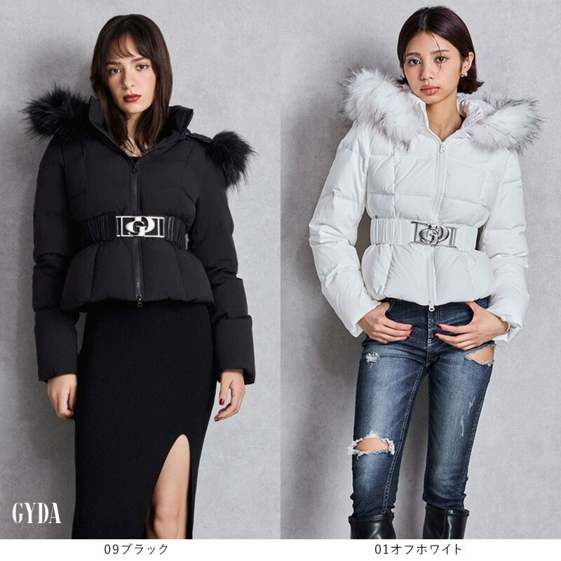 楽天市場】【最短翌日お届け】GDベルト付きショートダウンコート GYDA