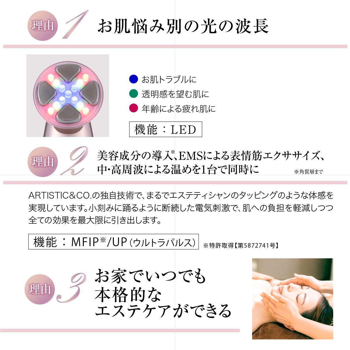 楽天市場】【正規品】美顔器 Miss Arrivo Ghost (ミスアリーヴォ