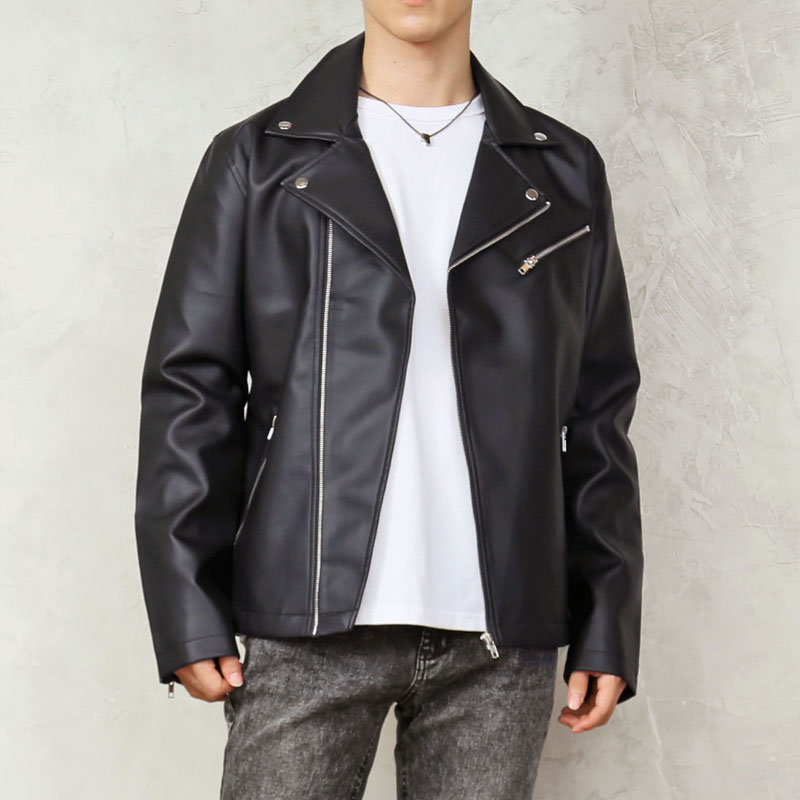 楽天市場】送料無料 ライダースジャケット メンズ ダブルライダース