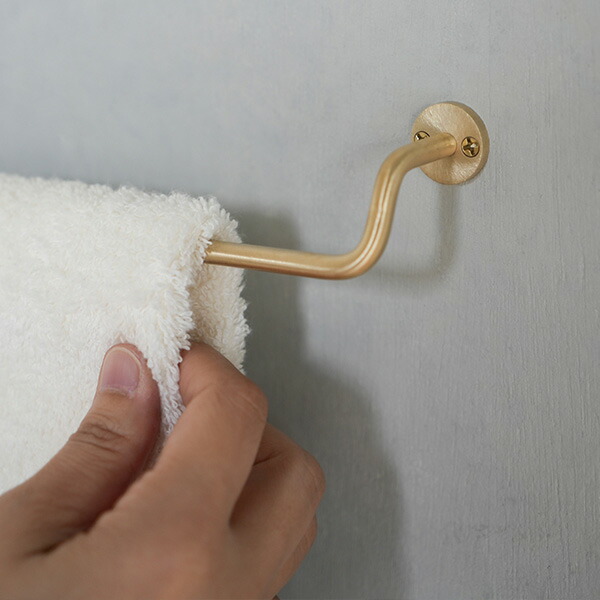 楽天市場】【特典付き 】 タオルハンガー M タオルホルダー ゴールド