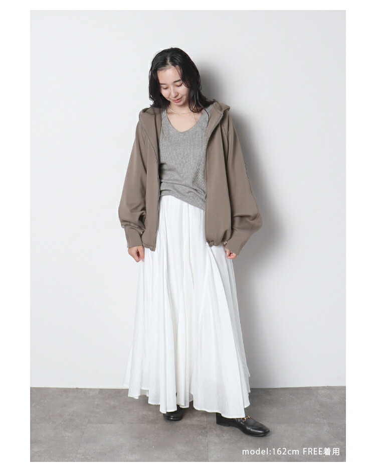 楽天市場】マキシフレアスカート ※1月20日ホワイト・ブラック