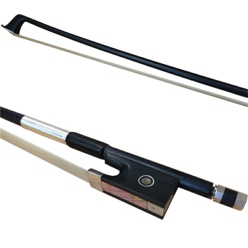 楽天市場】【バイオリン 弓 4/4】カーボンファイバー製「気温や湿度の