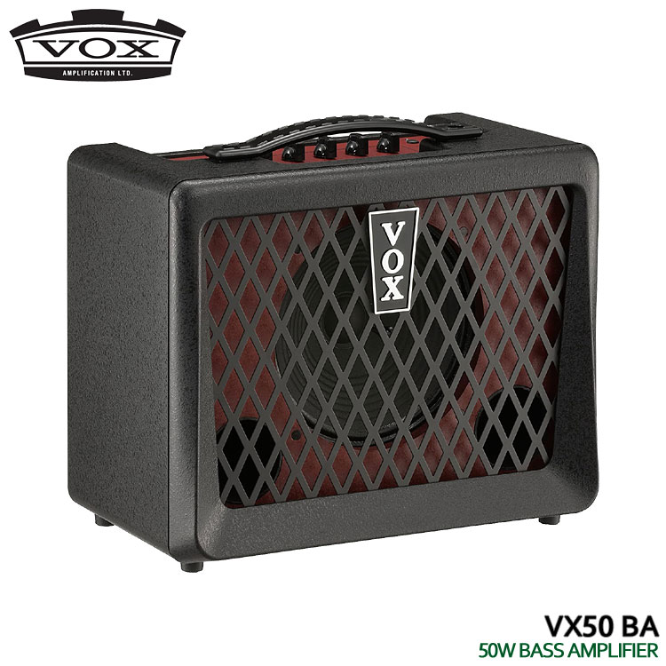 楽天市場】【持ち運び楽々4.5kg】VOX 50W ベースアンプ VX50 BA