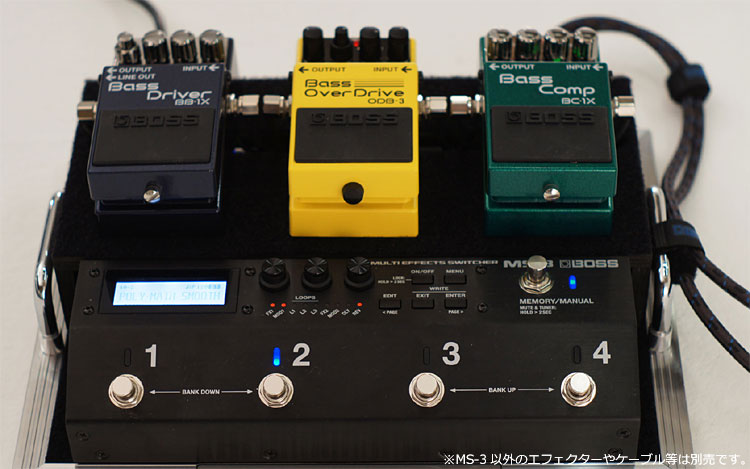 楽天市場】BOSS マルチエフェクトスイッチャー MS-3 ボス エフェクター