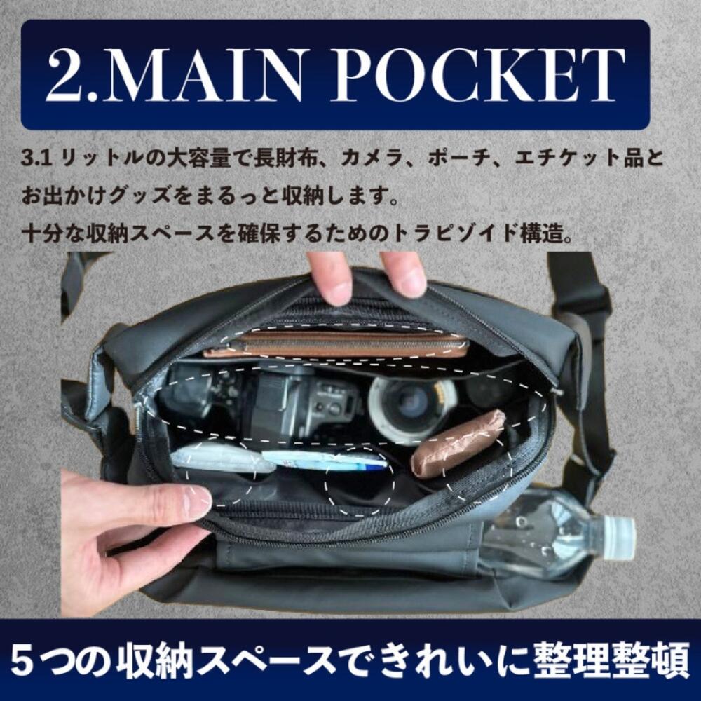 楽天市場】【NIG公式】QUICK PACK 9 クイックパック9 ボディバッグ