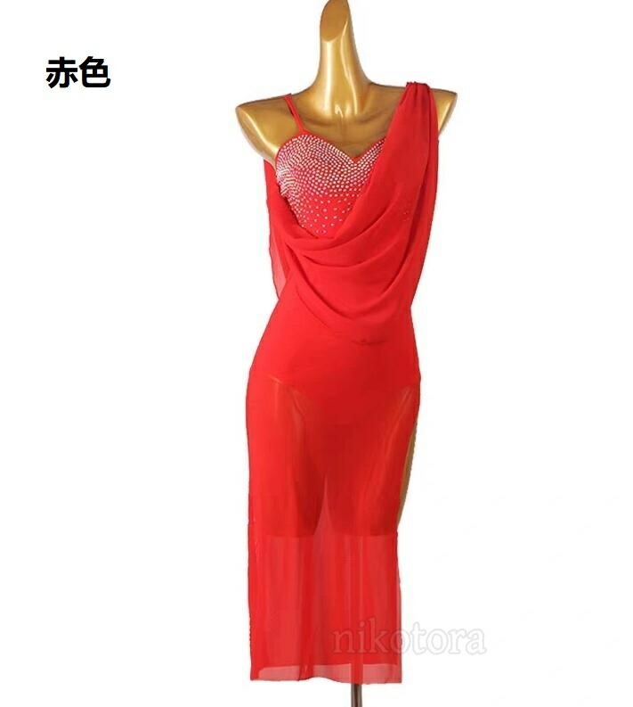 楽天市場】社交ダンス ルンバ ドレス ラテン競技着ドレス 大人 女子