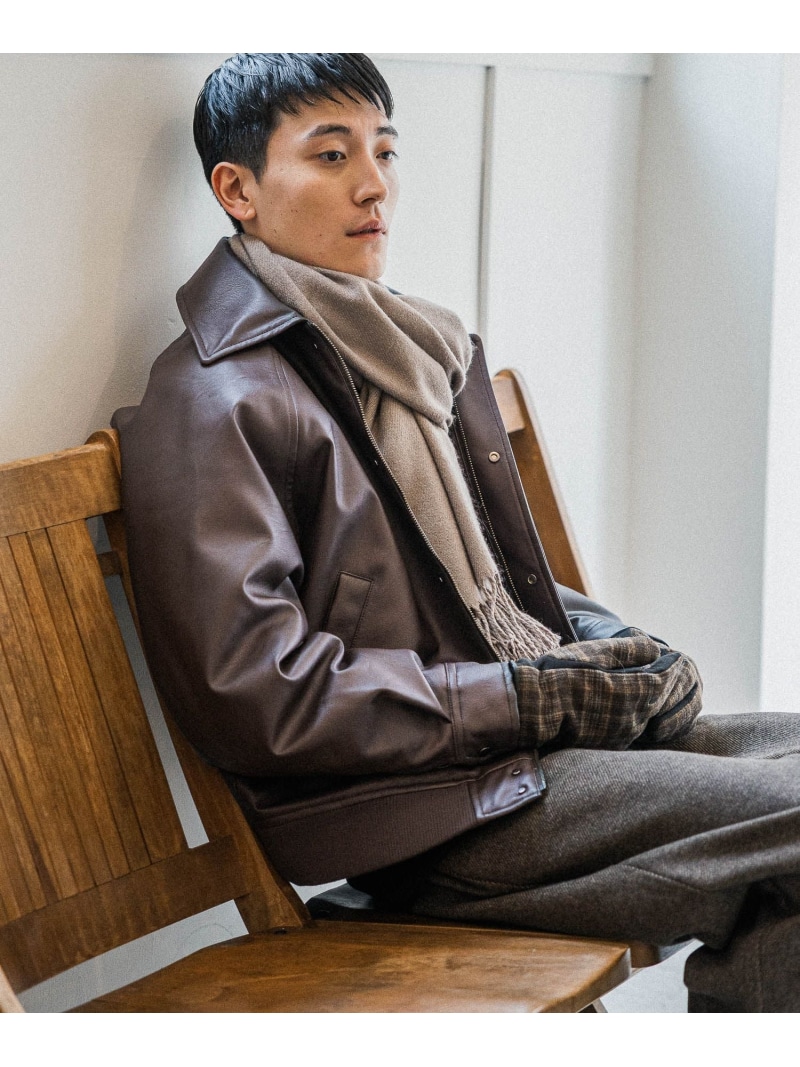 楽天市場】【SALE／40%OFF】フェイクレザー中綿ジャケット niko and