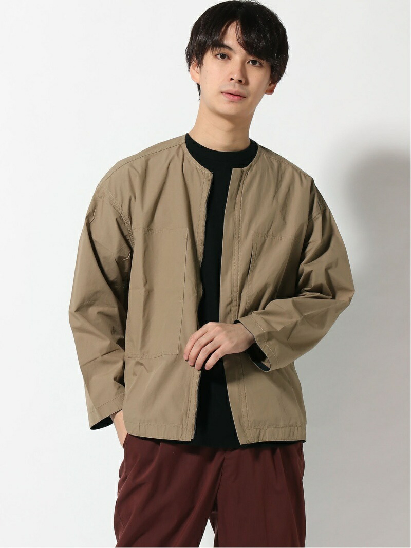 楽天市場】(M)M/NノーカラーSHアウター niko and  ニコアンド