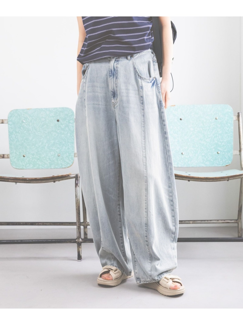 楽天市場】[NKJ 2026SS] 3Dドロップデニムパンツ niko and