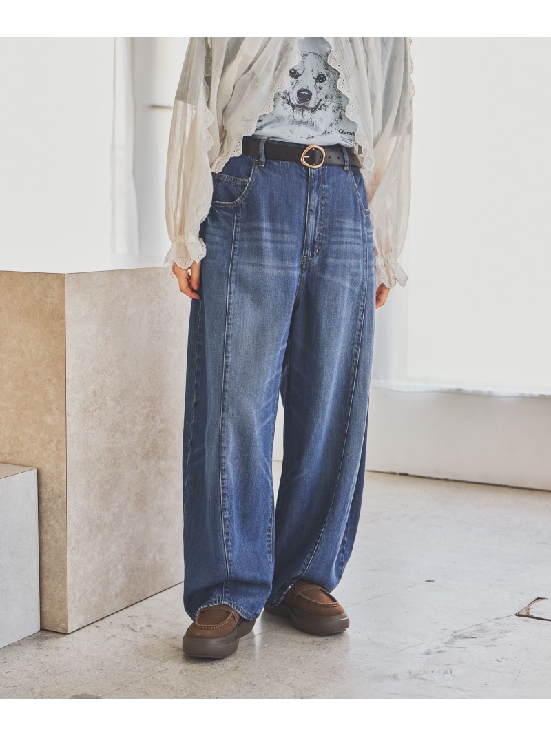 楽天市場】[NKJ 2026SS] 3Dドロップデニムパンツ niko and