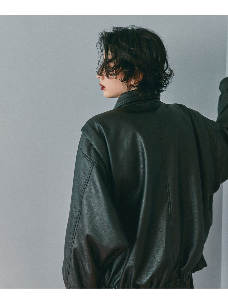 楽天市場】フェイクレザー2WAYアソートブルゾン niko and