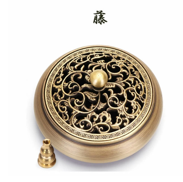 楽天市場】香炉 仏具 真鍮製 仏壇 香炉 蓮 魚 癒しグッズ 線香立て