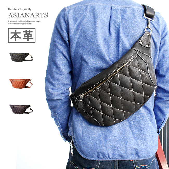楽天市場】バッグ ボディバッグ メンズ 本革 レディース ブランド