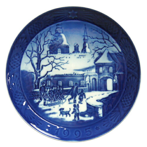 楽天市場】ロイヤルコペンハーゲン イヤープレート 1995年 マナー