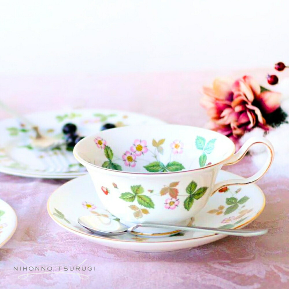 楽天市場】ウェッジウッド (WEDGWOOD) ワイルドストロベリー ティー