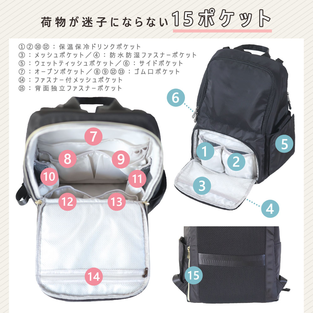 楽天市場】【1000円OFFクーポン配布中】 マザーズリュック マザーズ