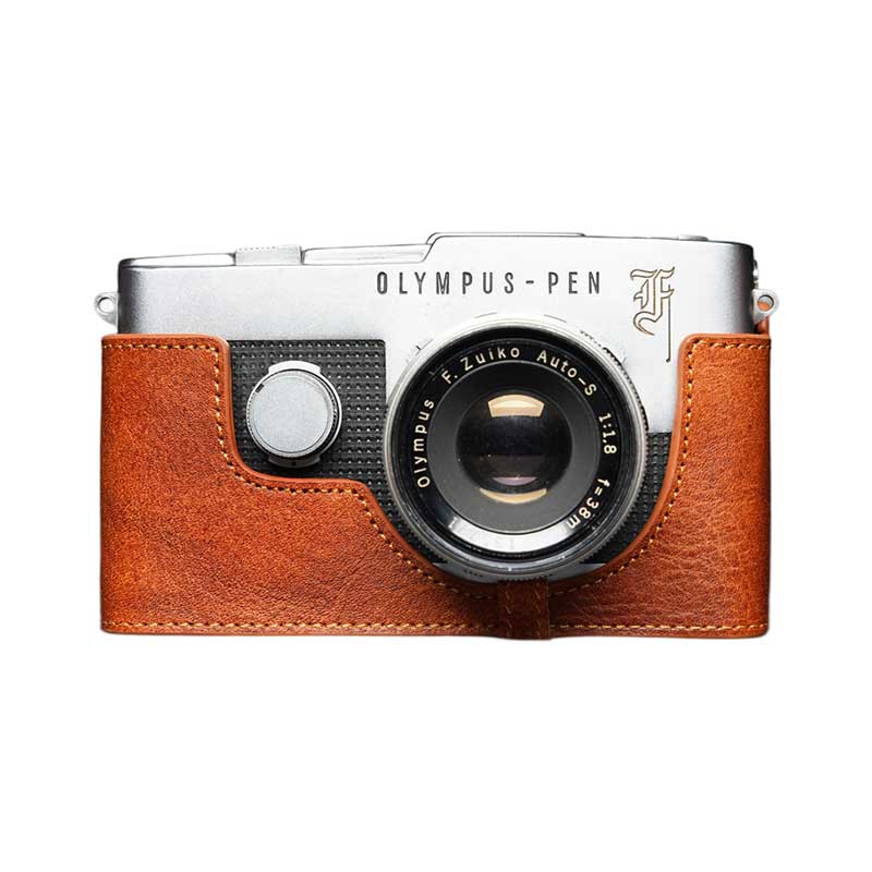 楽天市場】OLYMPUS PEN-F(Film) 専用 レザー ケース Volcano