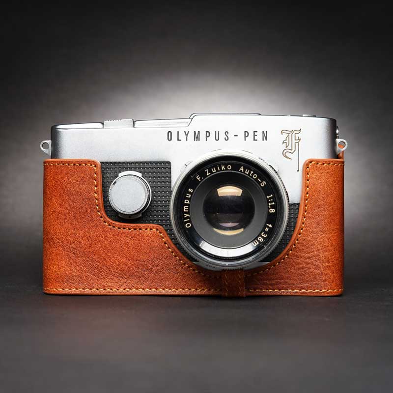 楽天市場】OLYMPUS PEN-F(Film) 専用 レザー ケース Volcano