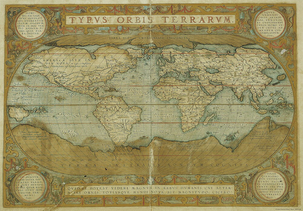 楽天市場】直輸入 イタリア製 ポスター 世界地図 古地図 おしゃれ