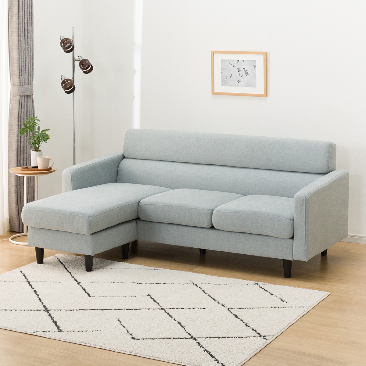 楽天市場】布張りL型ソファ(DJ06ｰ2) ニトリ 【配送員設置商品】 : ニトリ