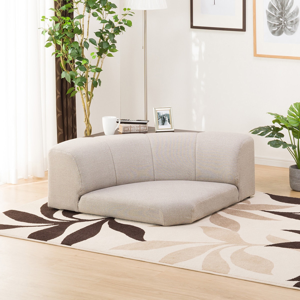 楽天市場】圧迫感なく座り心地が良い コーナーローソファ (Nゲート