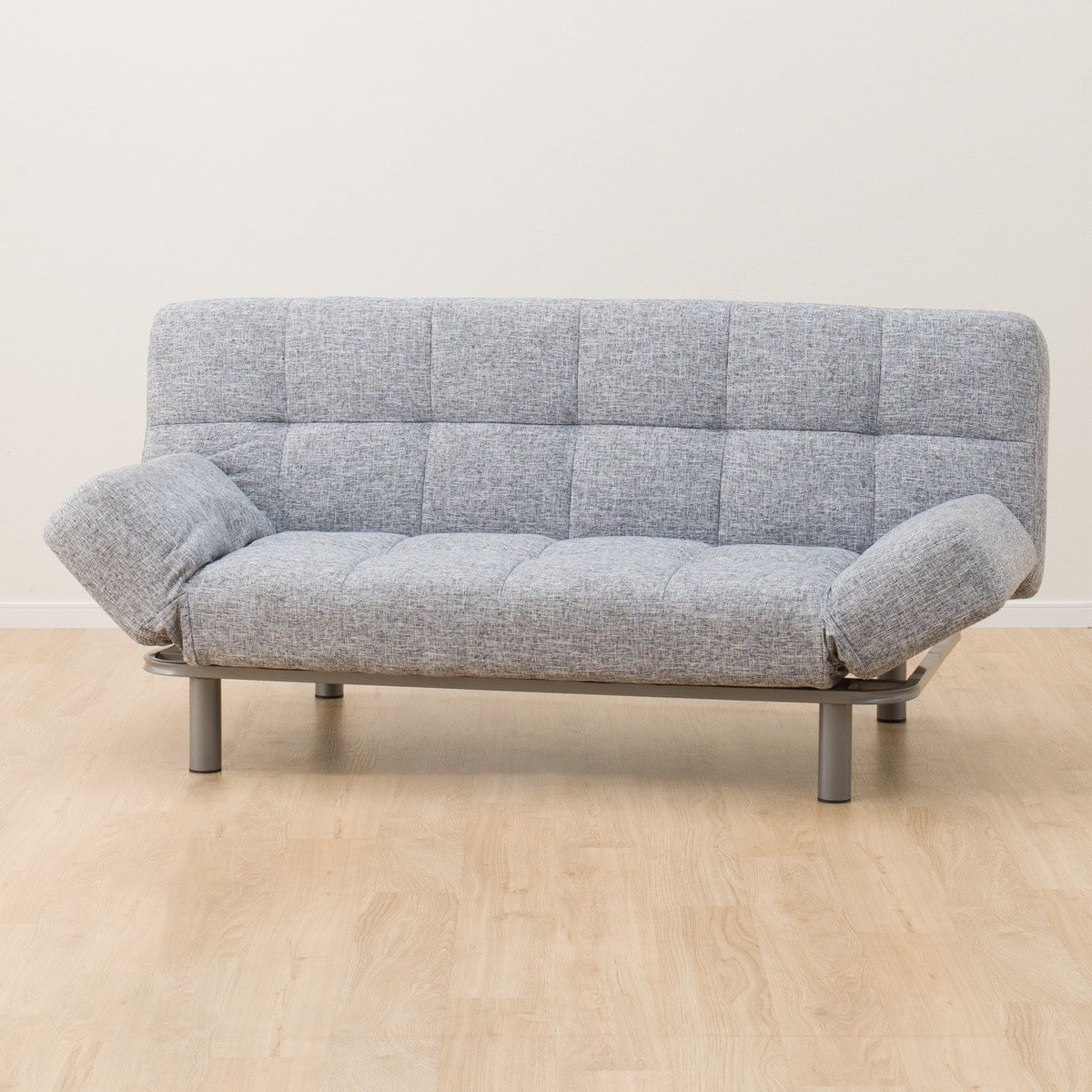 楽天市場】背もたれと肘掛けが動く ソファベッド (マークスAM GY