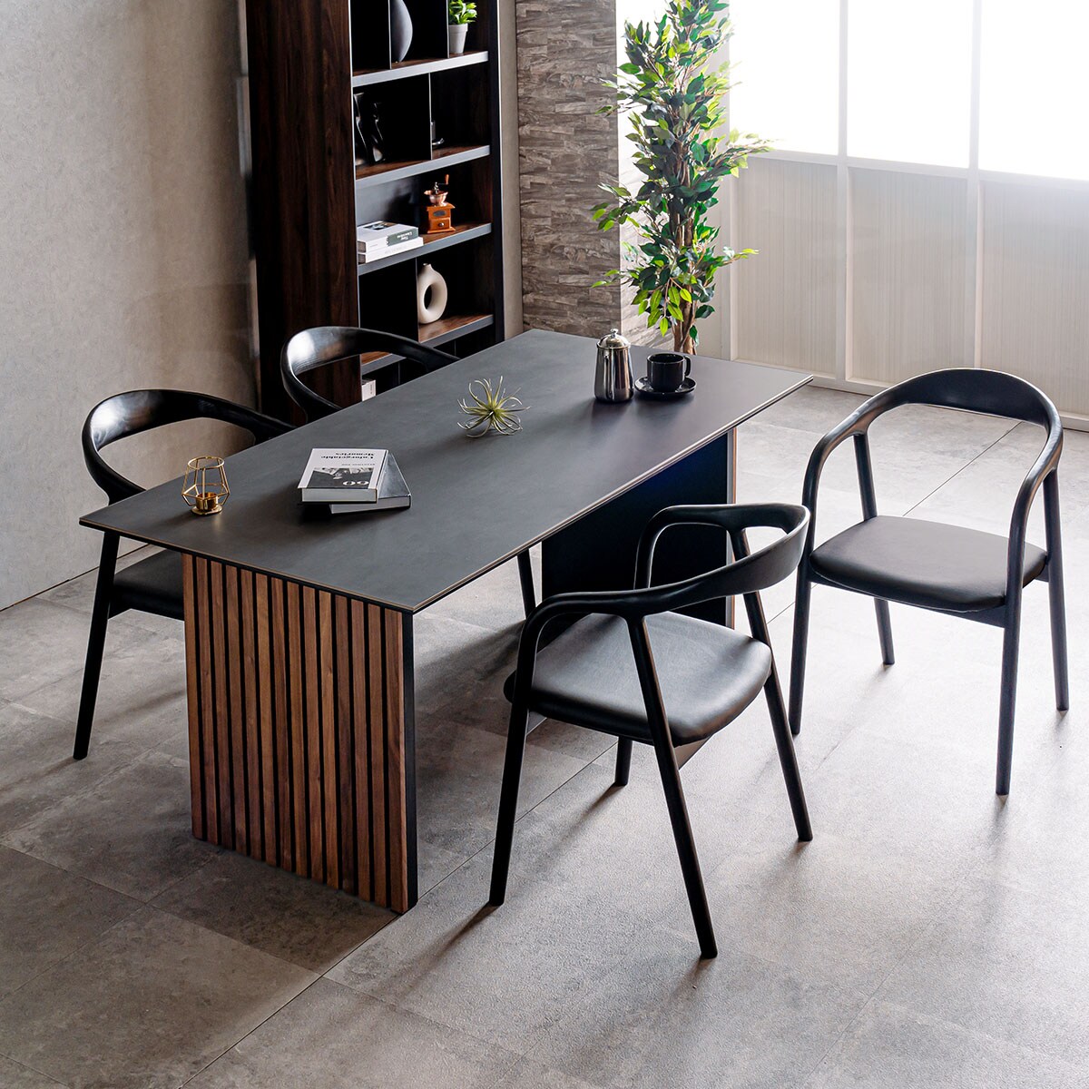 楽天市場】格子脚セラミックダイニング5点セット ニトリ 【配送員設置