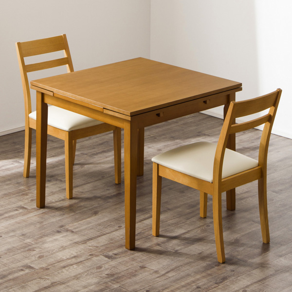 楽天市場】[幅80cm] 伸長式ダイニングテーブルセット (ジギー2