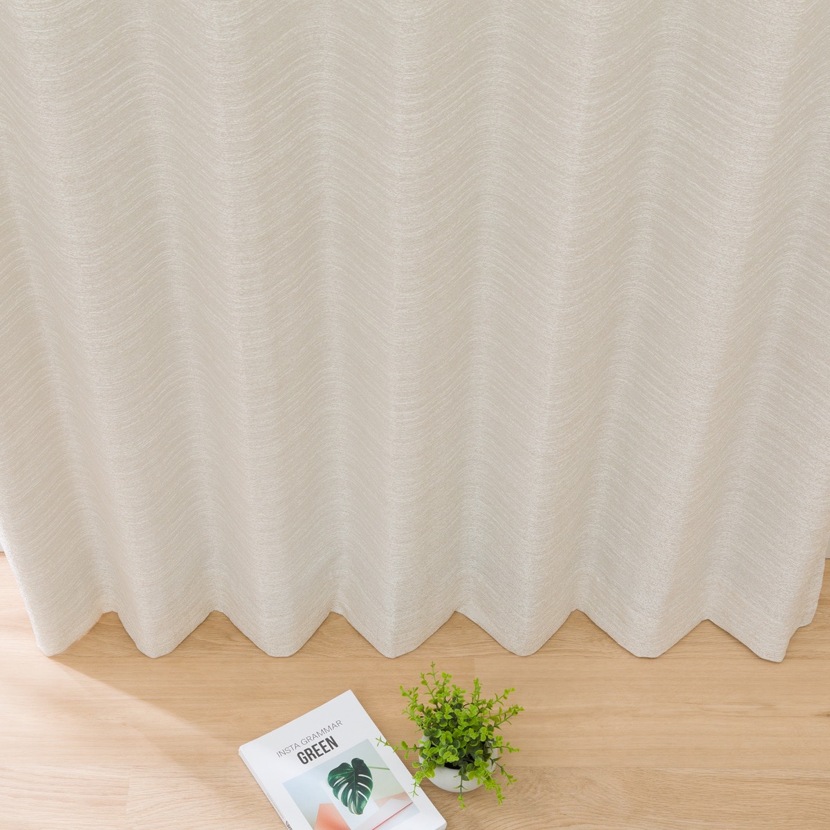 楽天市場】裏地付き遮光2級・遮熱カーテン(RK022 アイボリー) ニトリ