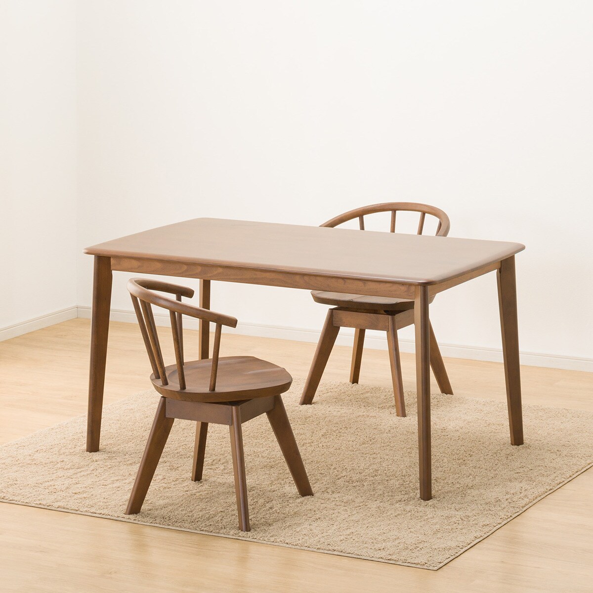 楽天市場】ダイニングテーブル3点セット (NコレクションT-01 135 MBR/C