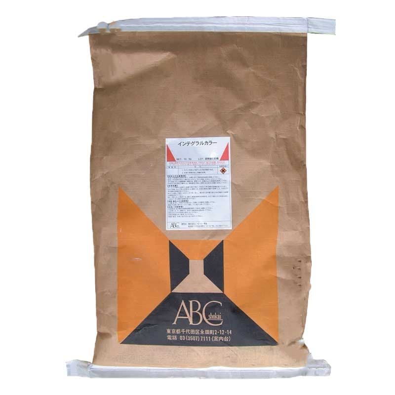 楽天市場】インテグラルカラー 10kg／袋 ABC商会 ※受注生産 : 日曜左官