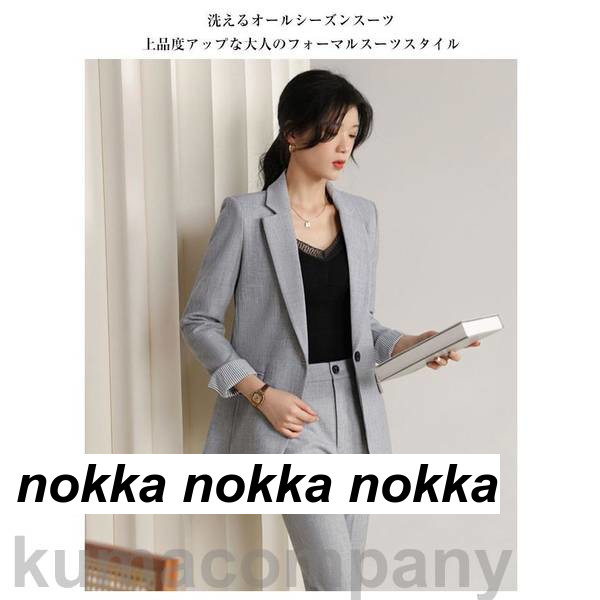 楽天市場】レディーススーツ セットアップ パンツスーツ ビジネス