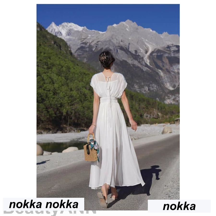 楽天市場】白ワンピース ワンピース レディース ロング リゾート