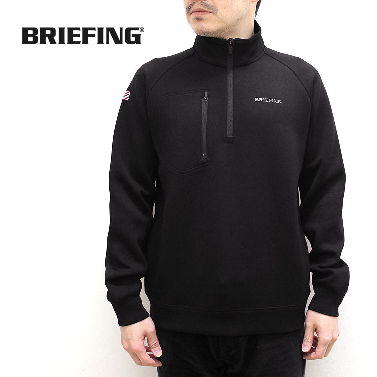 楽天市場】【ブリーフィング/BRIEFING】MENS WARM 3D LOGO HALF ZIP