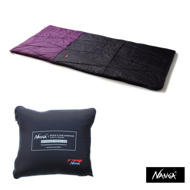 楽天市場】NANGA ナンガ RECTANGULAR PADDING BAG/レクタンギュラー