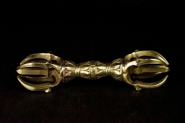 楽天市場】密教法具 五鈷杵 黄銅製 : 仏像仏画チベット美術卸の天竺堂