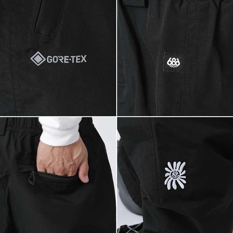 楽天市場】686/シックスエイトシックス メンズ GORE-TEX ゴアテックス